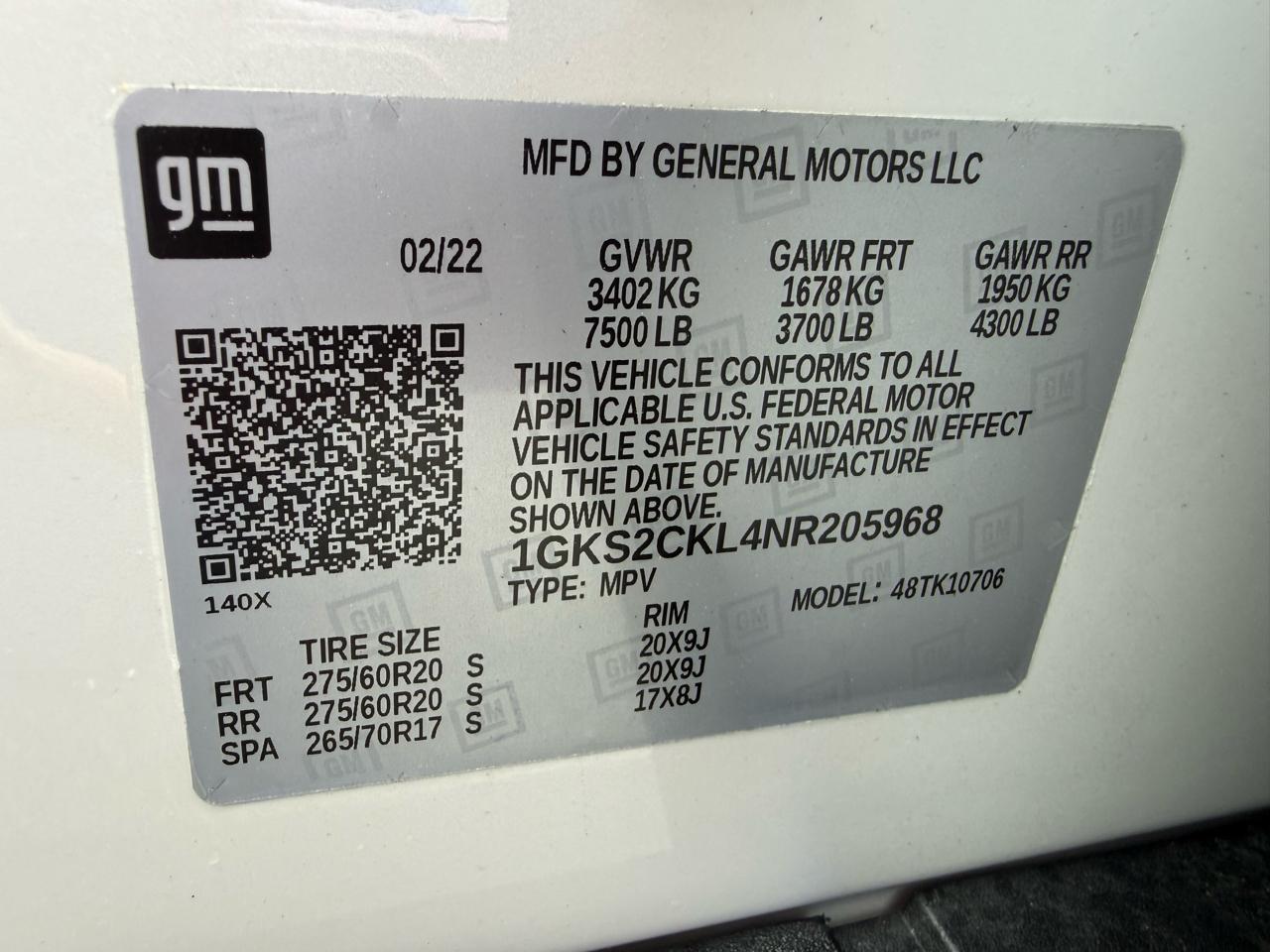 GMC Yukon AT4 4WD 2022