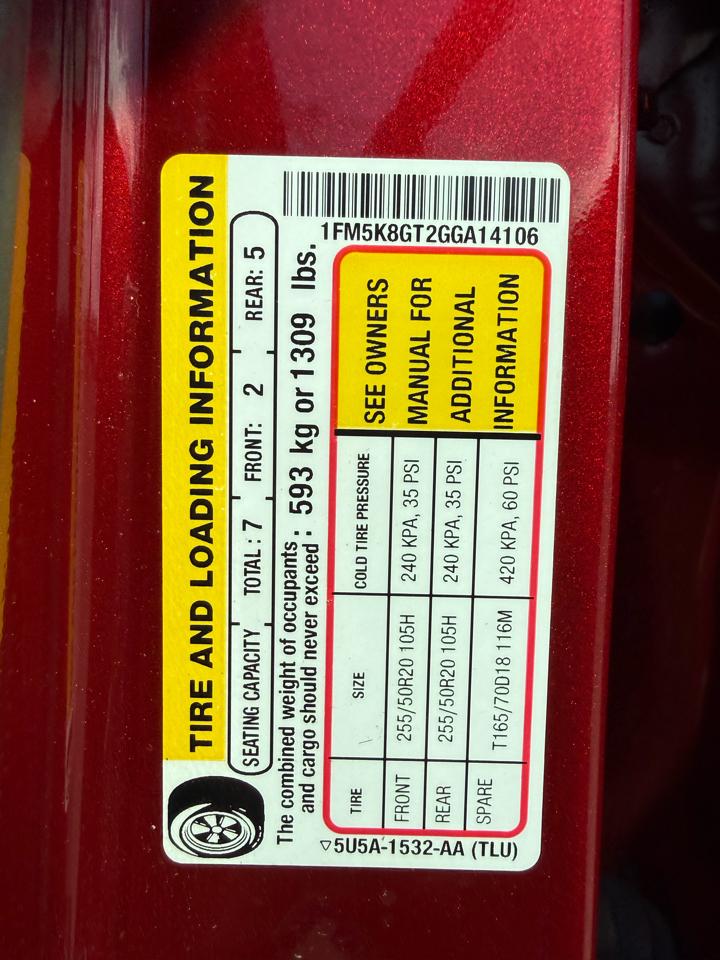 Ford Explorer Sport 4WD 2016