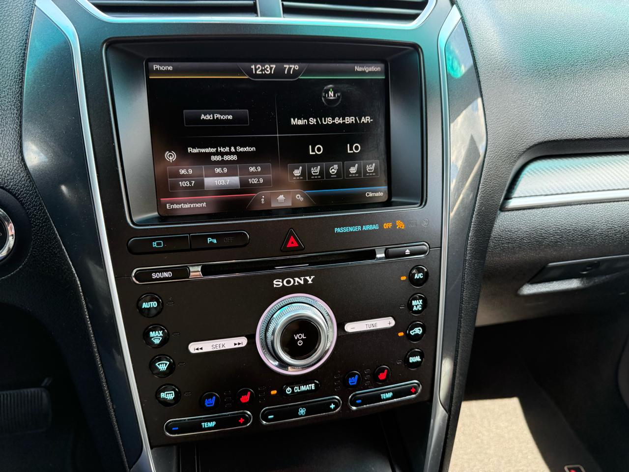 Ford Explorer Sport 4WD 2016