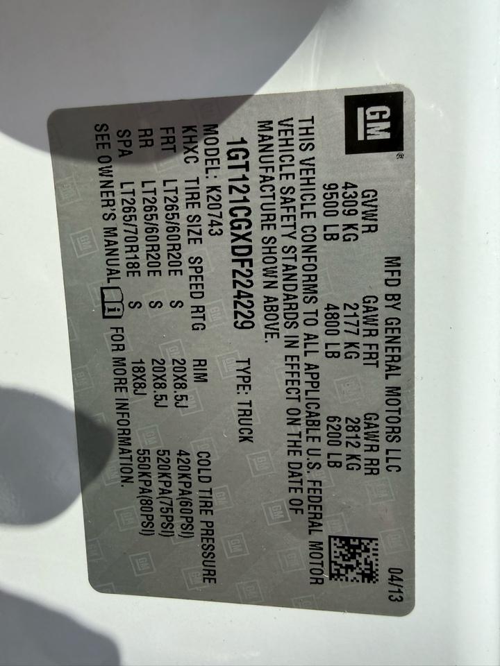 GMC Sierra 2500HD SLT Crew Cab 4WD 2013