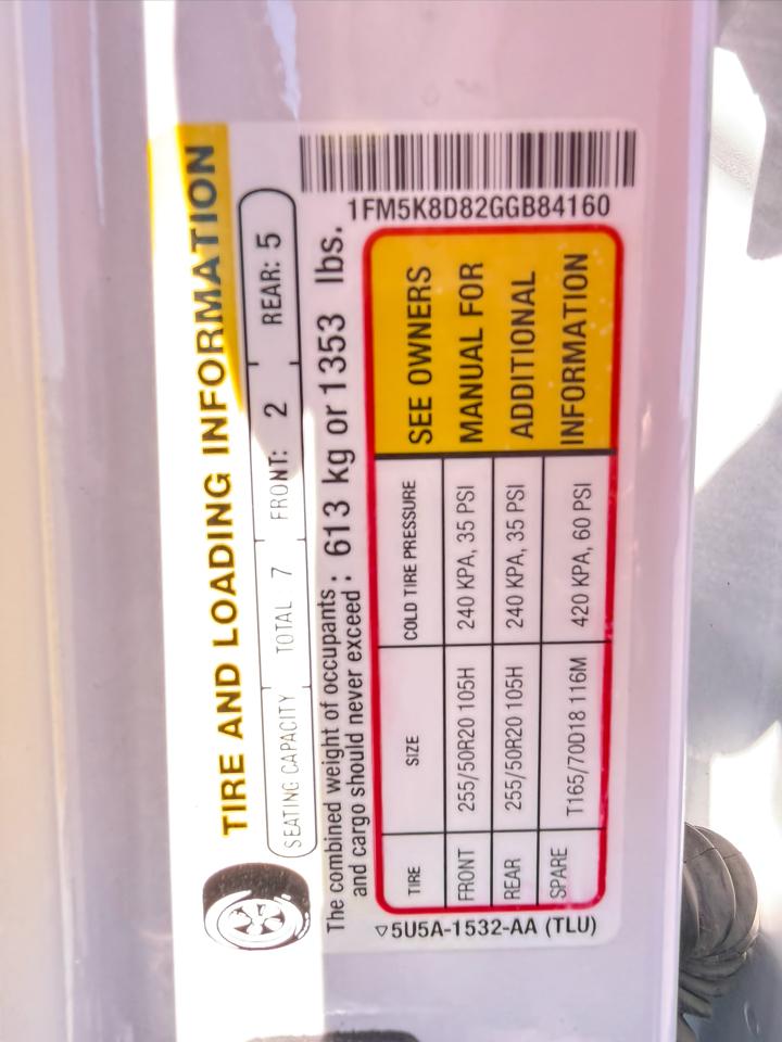 Ford Explorer XLT 4WD 2016