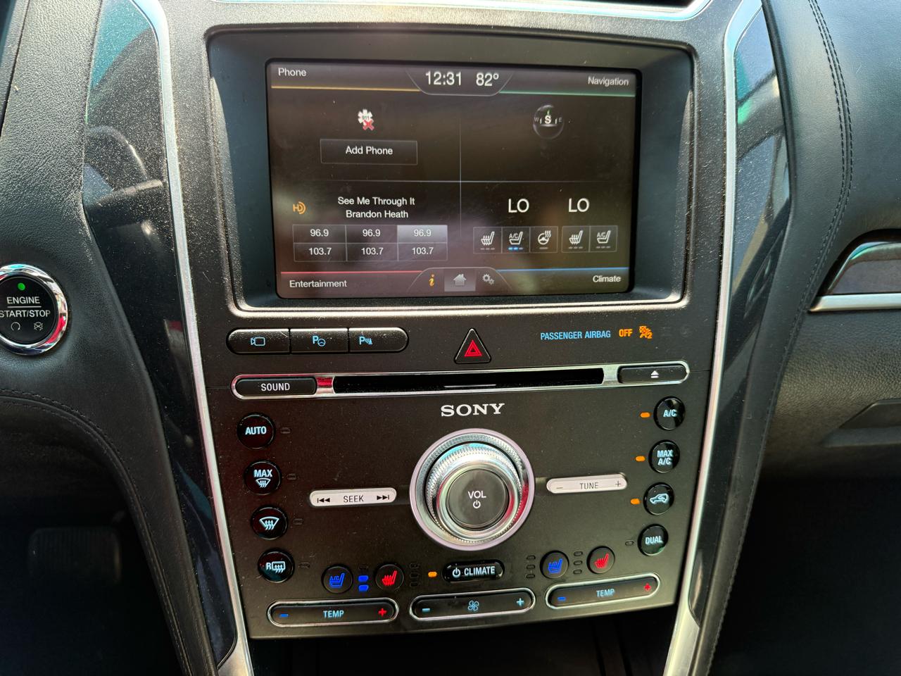 Ford Explorer Platinum AWD 2016