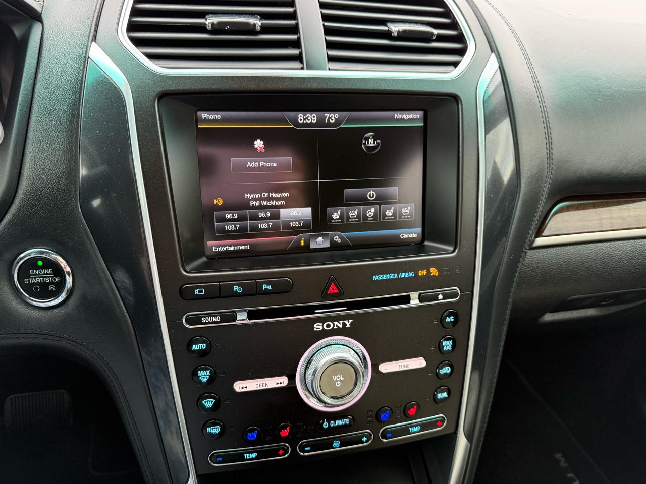 Ford Explorer Platinum AWD 2016