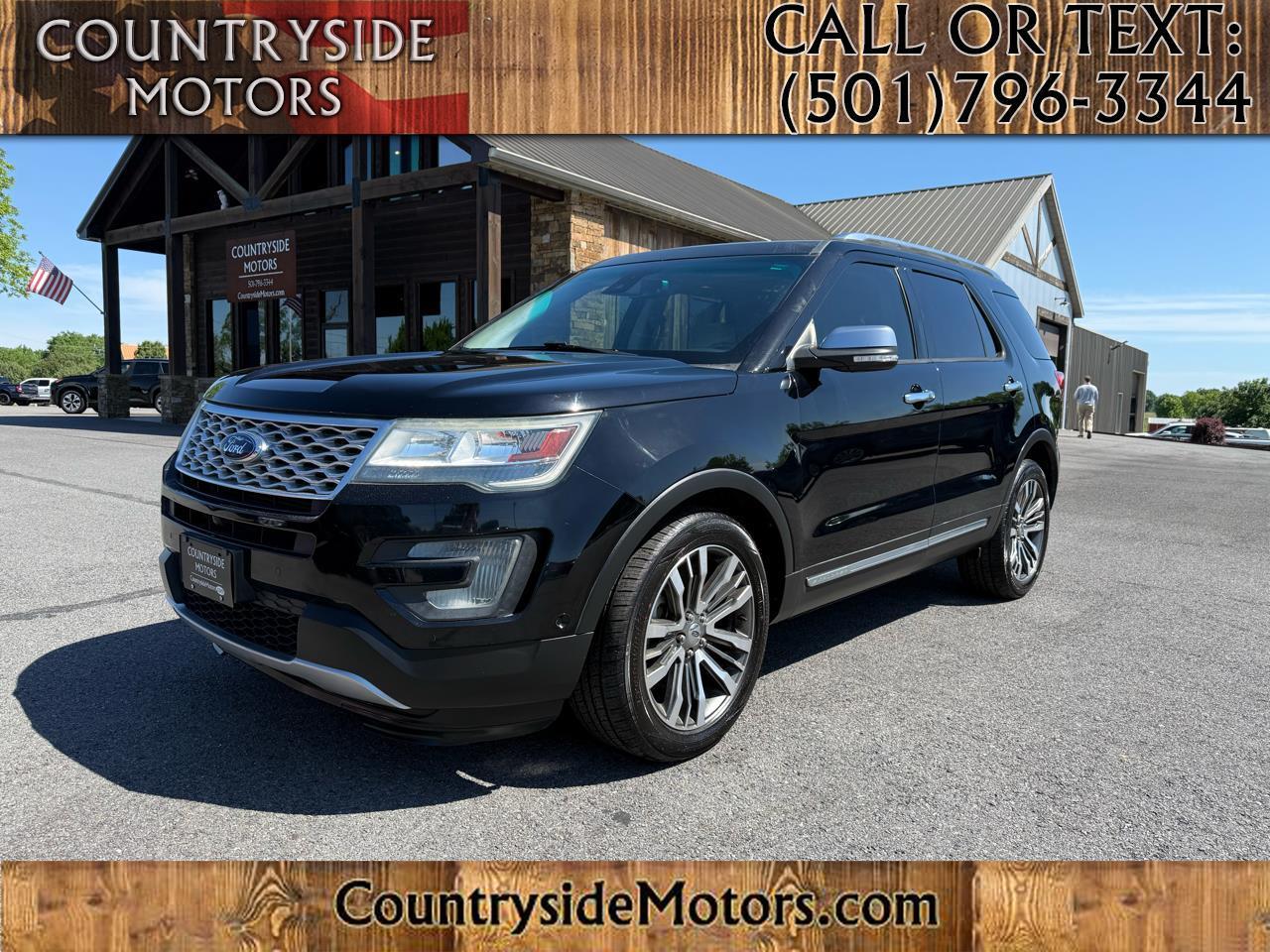 2016 Ford Explorer Platinum AWD