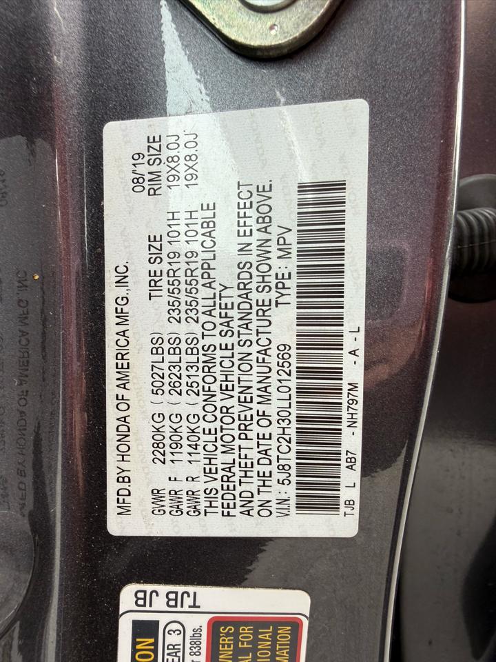 Acura RDX AWD w/Technology/AcuraWatch Plus Pkg 2020