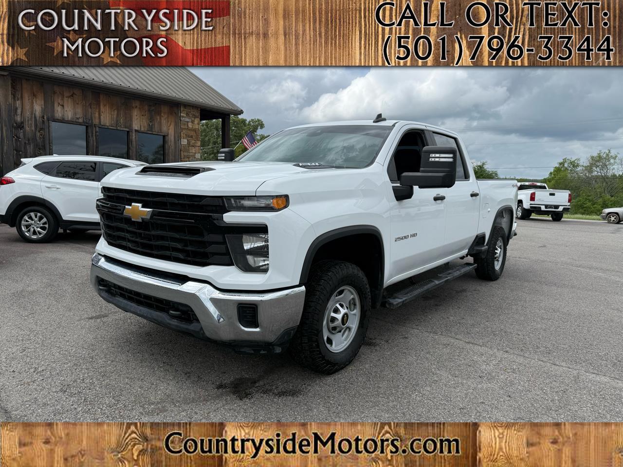 2024 Chevrolet Silverado 2500HD Work Truck Crew Cab 4WD