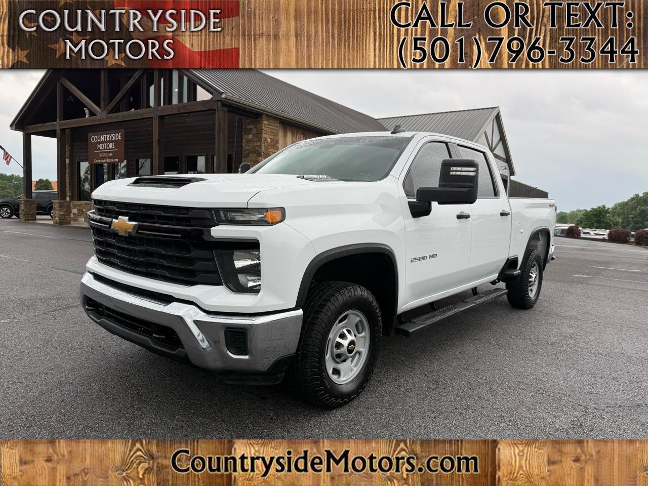 2024 Chevrolet Silverado 2500HD Work Truck Crew Cab 4WD