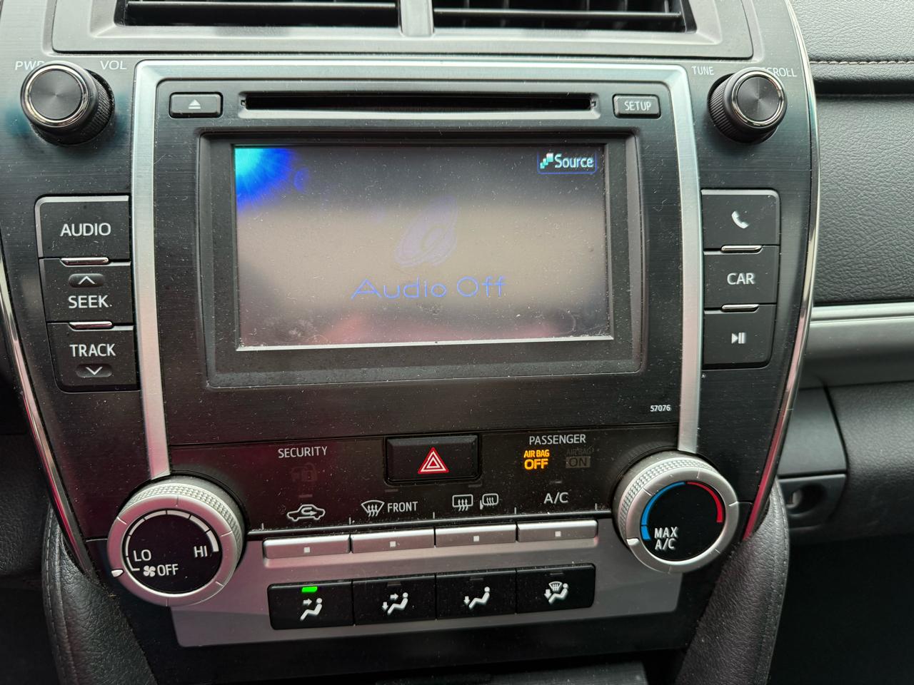 Toyota Camry SE Sport 2014