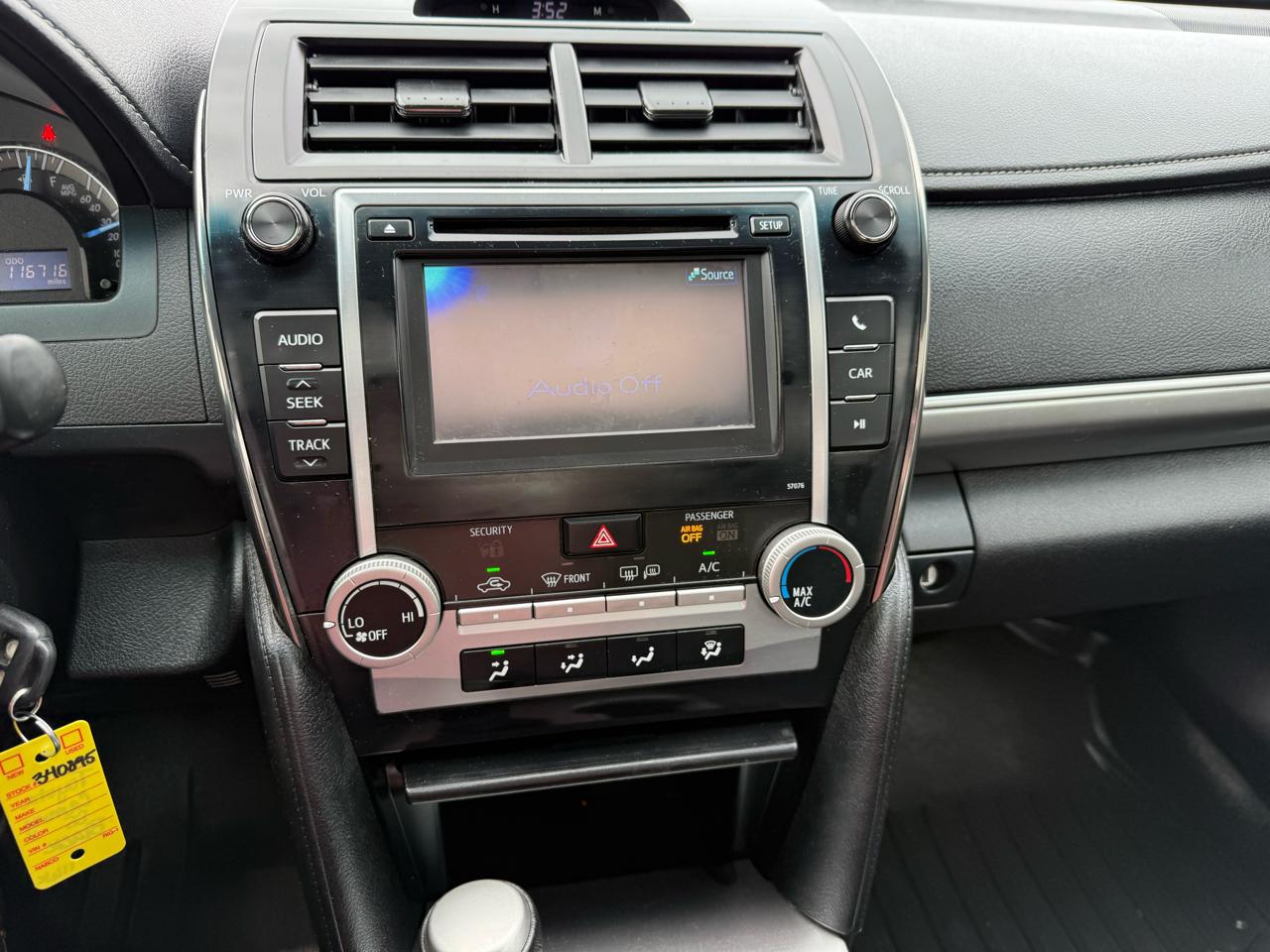 Toyota Camry SE Sport 2014