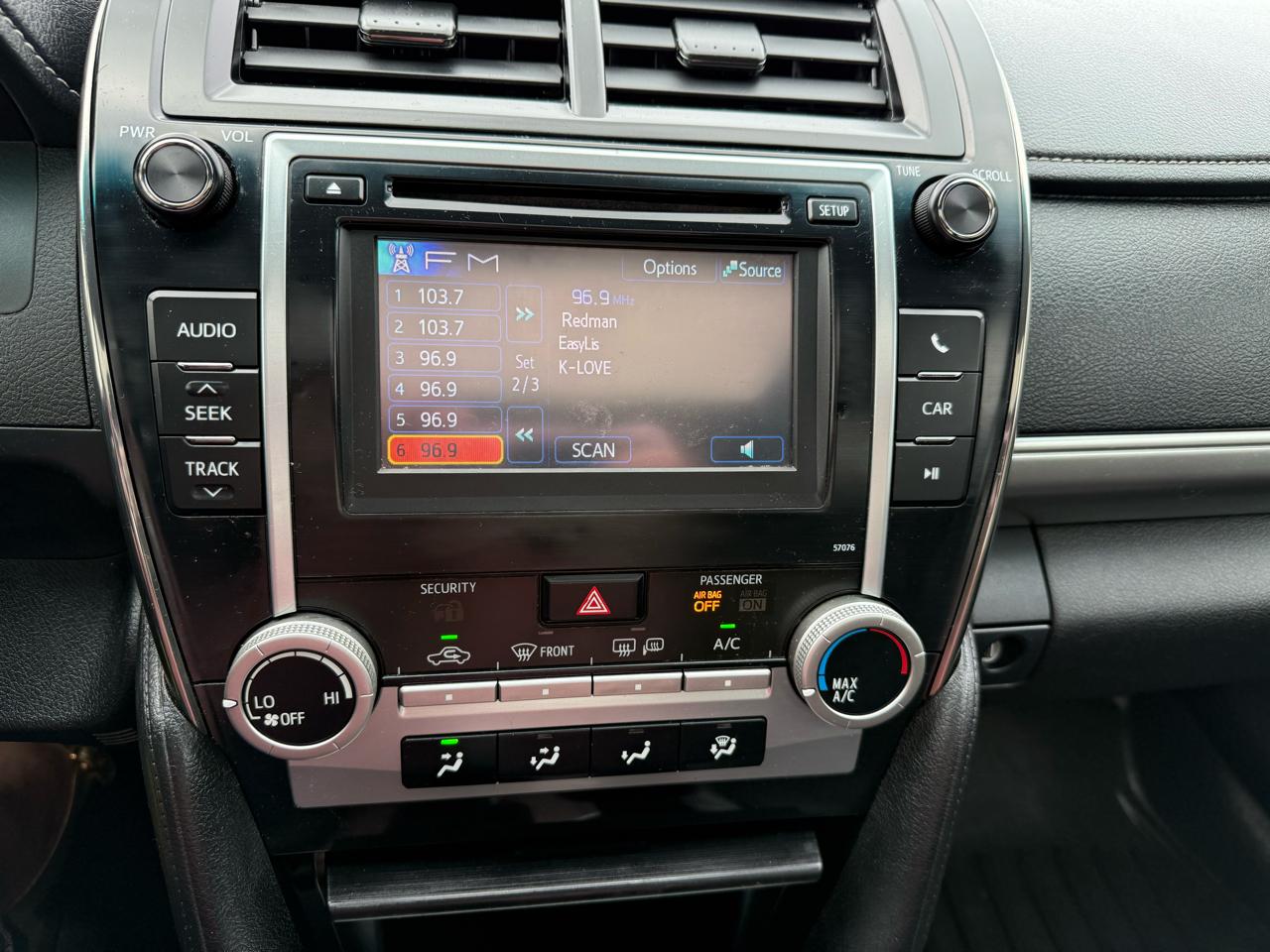 Toyota Camry SE Sport 2014