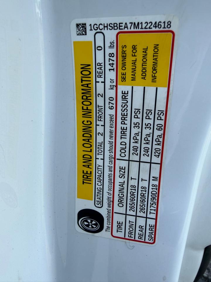 Chevrolet Colorado Work Truck Ext. Cab 2WD 2021