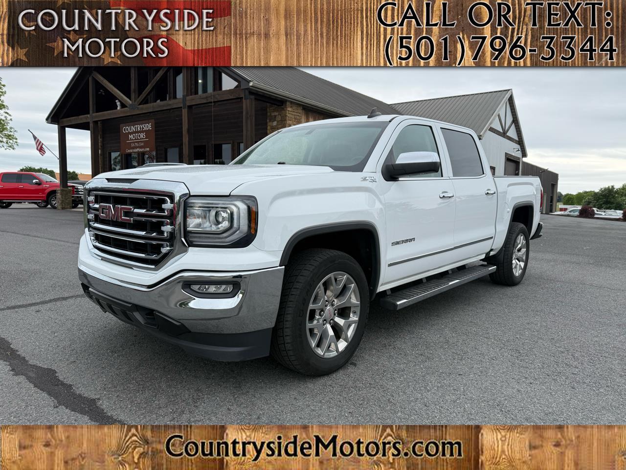 2018 GMC Sierra 1500 SLT Crew Cab 4WD