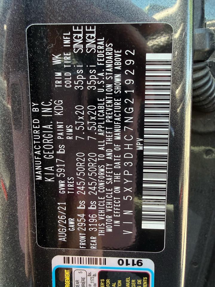 Kia Telluride EX AWD 2022