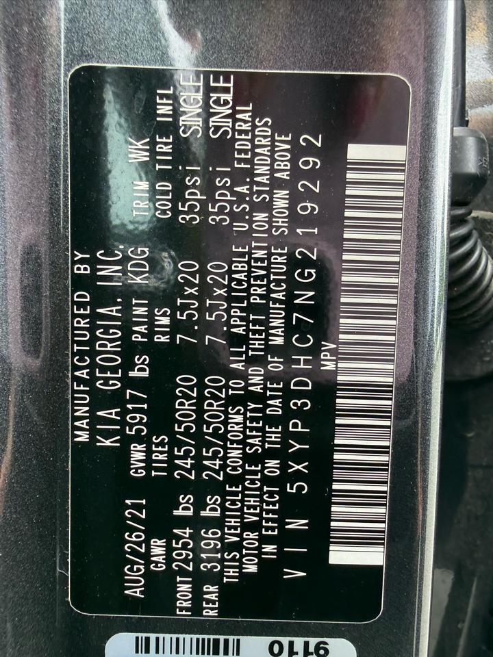 Kia Telluride EX AWD 2022