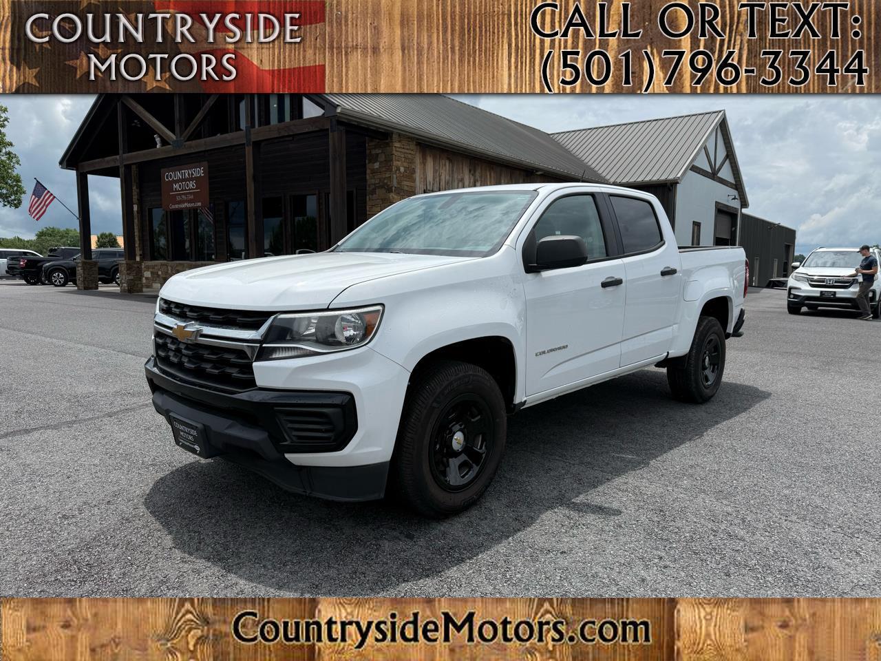 2022 Chevrolet Colorado Work Truck Crew Cab Long Box 2WD