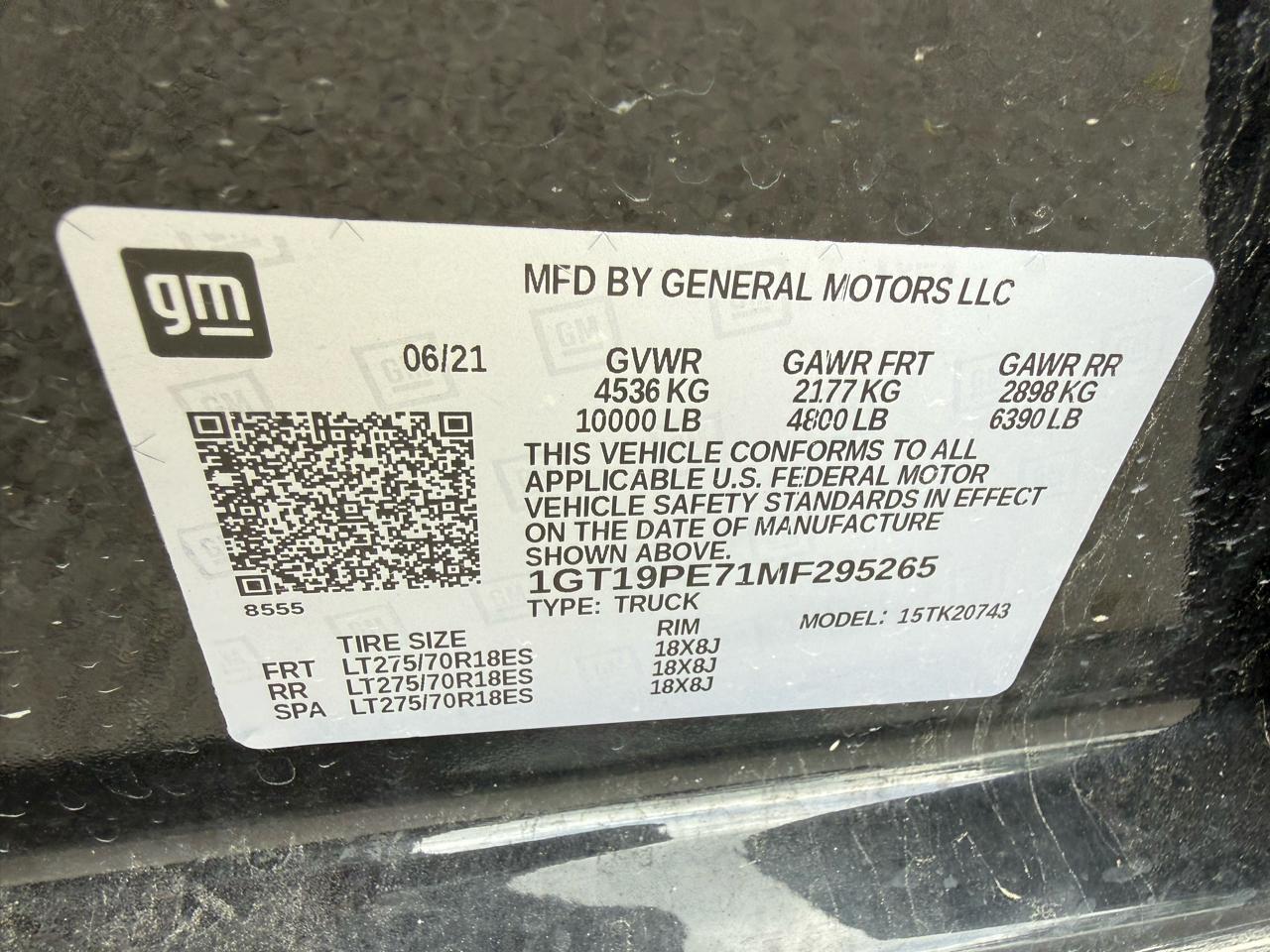 GMC Sierra 2500HD AT4 Crew Cab 4WD 2021