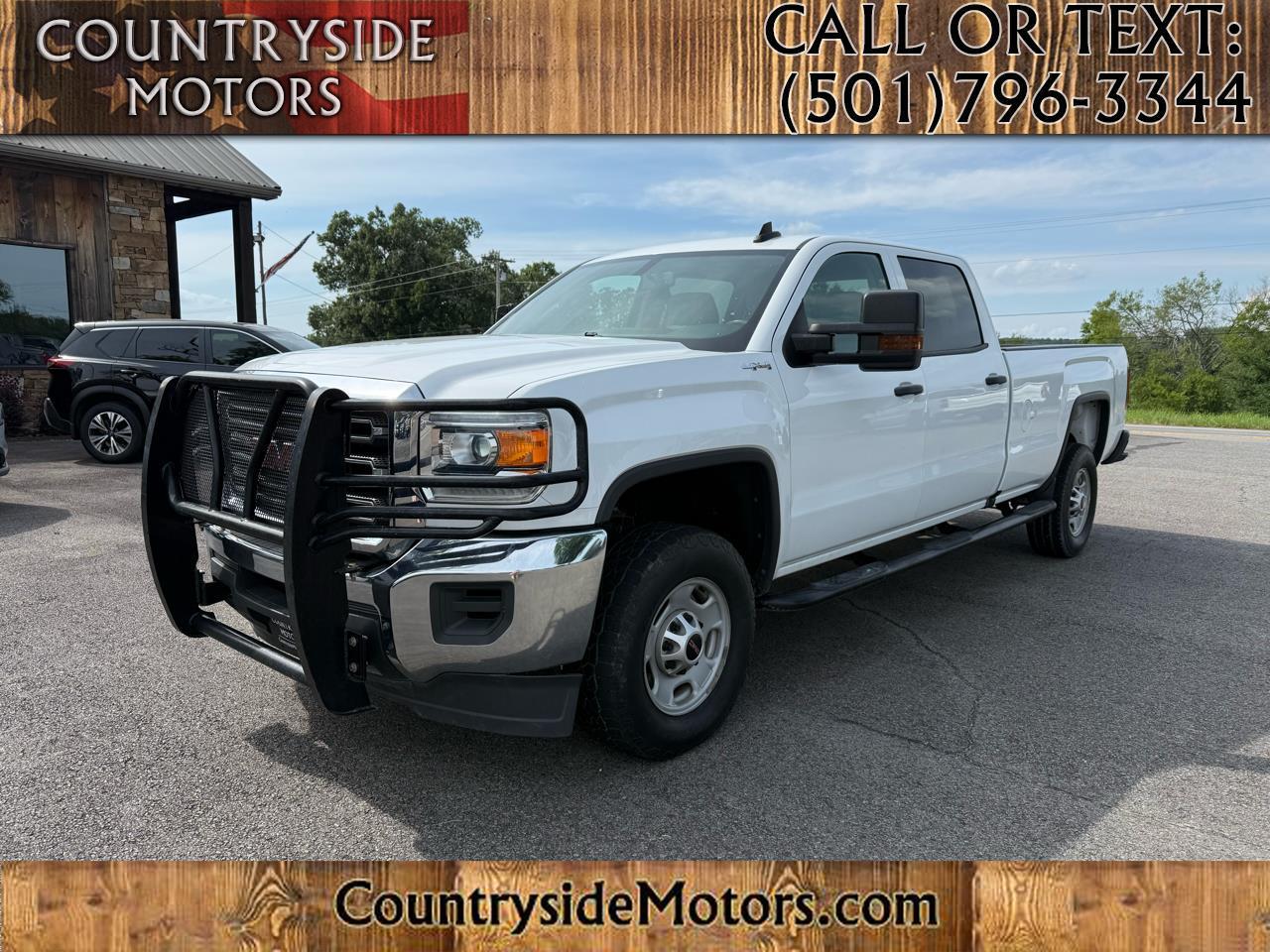 2019 GMC Sierra 2500HD Work Truck Crew Cab Long Bed 4WD