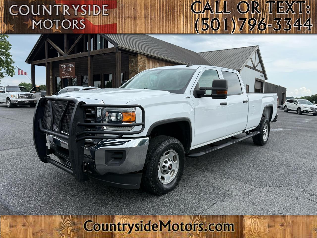 2019 GMC Sierra 2500HD Work Truck Crew Cab Long Bed 4WD