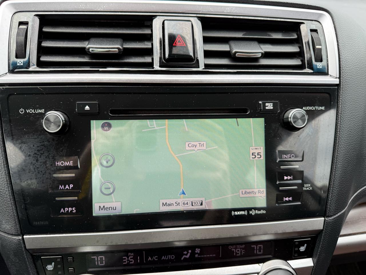 Subaru Outback 3.6R Touring 2017