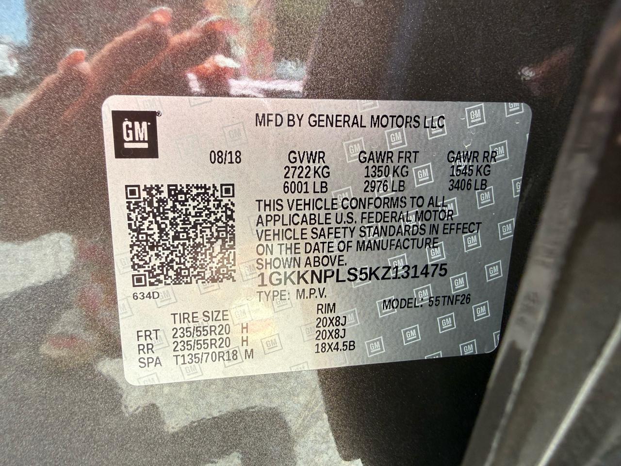 GMC Acadia Denali 2019