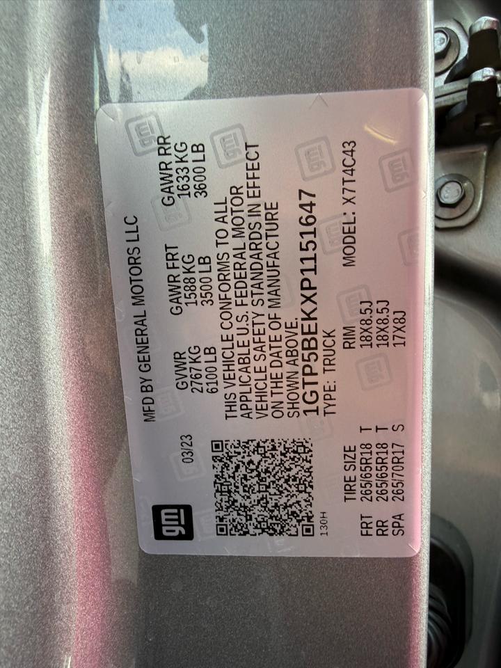 GMC Canyon Elevation Crew Cab 2WD 2023
