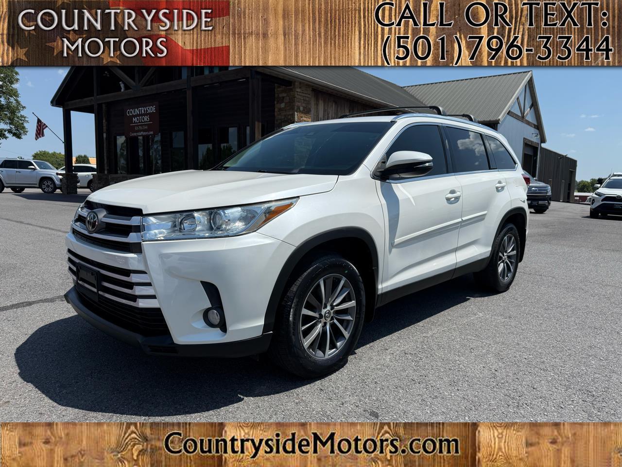 2019 Toyota Highlander XLE AWD V6