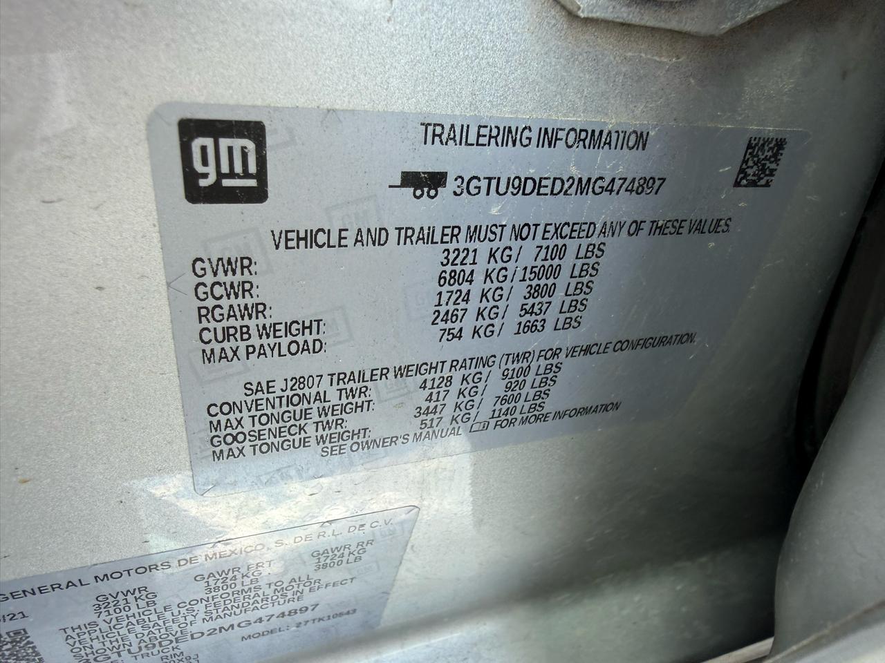 GMC Sierra 1500 SLT Crew Cab 4WD 2021
