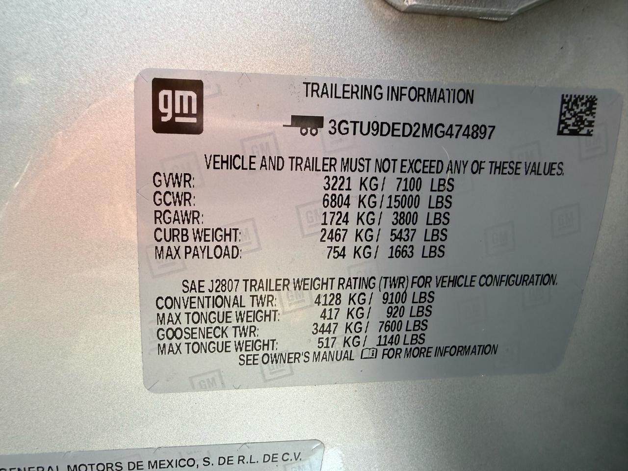 GMC Sierra 1500 SLT Crew Cab 4WD 2021