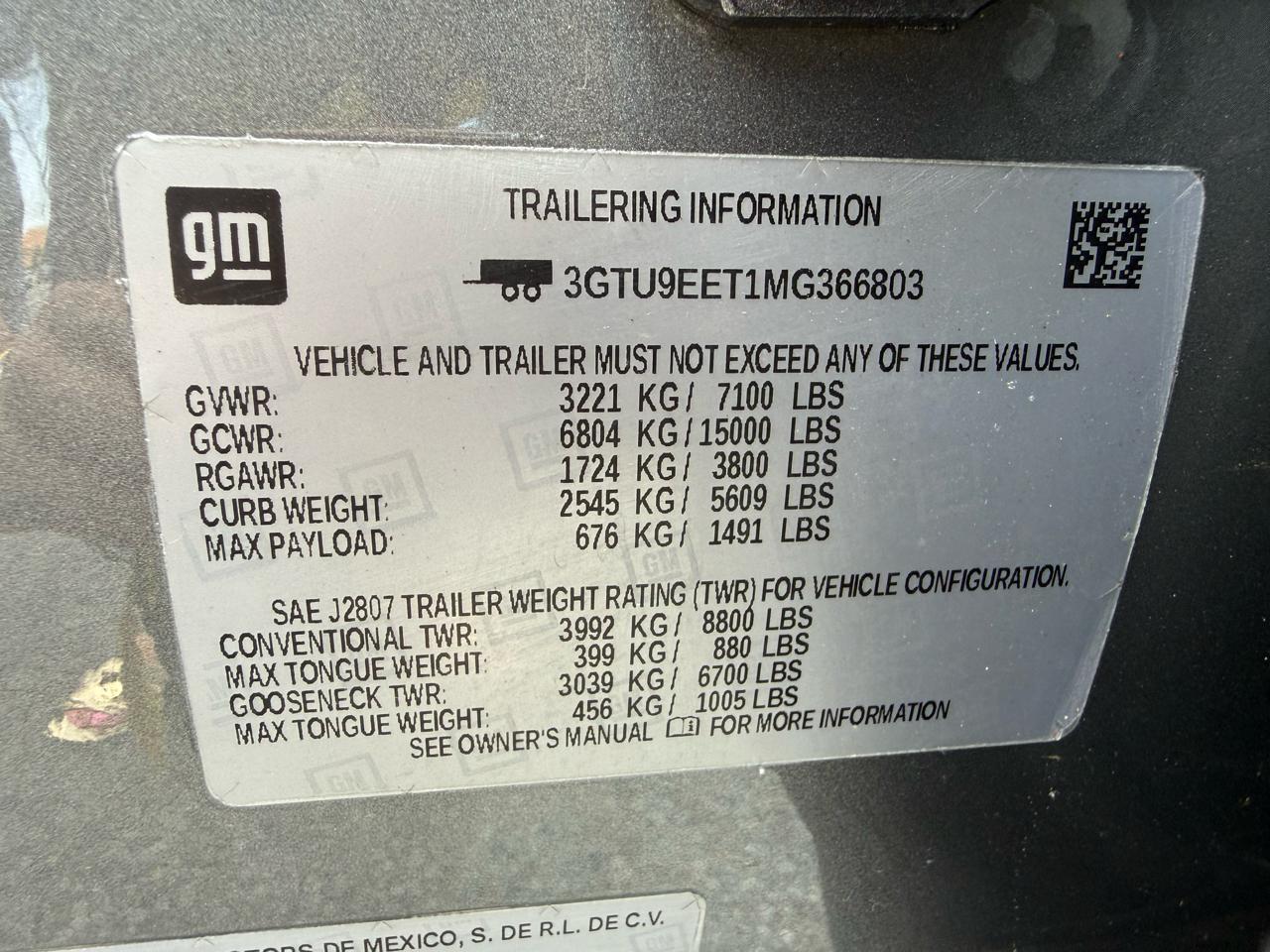 GMC Sierra 1500 AT4 Crew Cab 4WD 2021