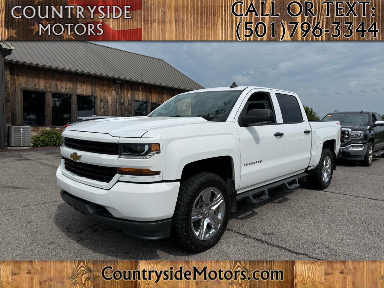 Chevrolet Silverado 1500 Custom Crew Cab 4WD 2018