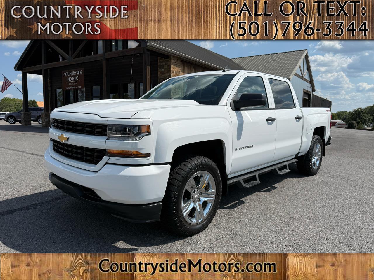 2018 Chevrolet Silverado 1500 Custom Crew Cab 4WD