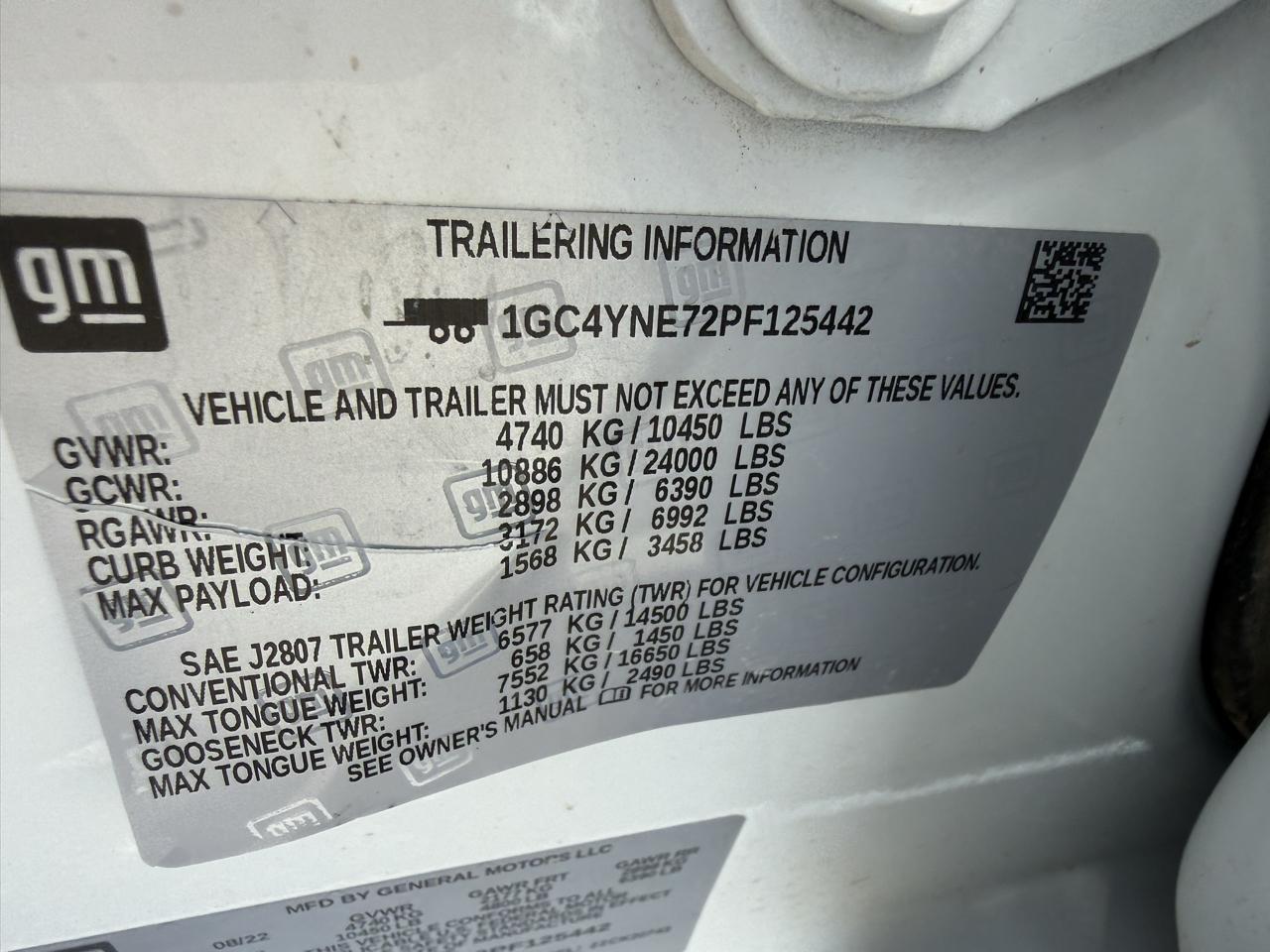 Chevrolet Silverado 2500HD LT Crew Cab 4WD 2023