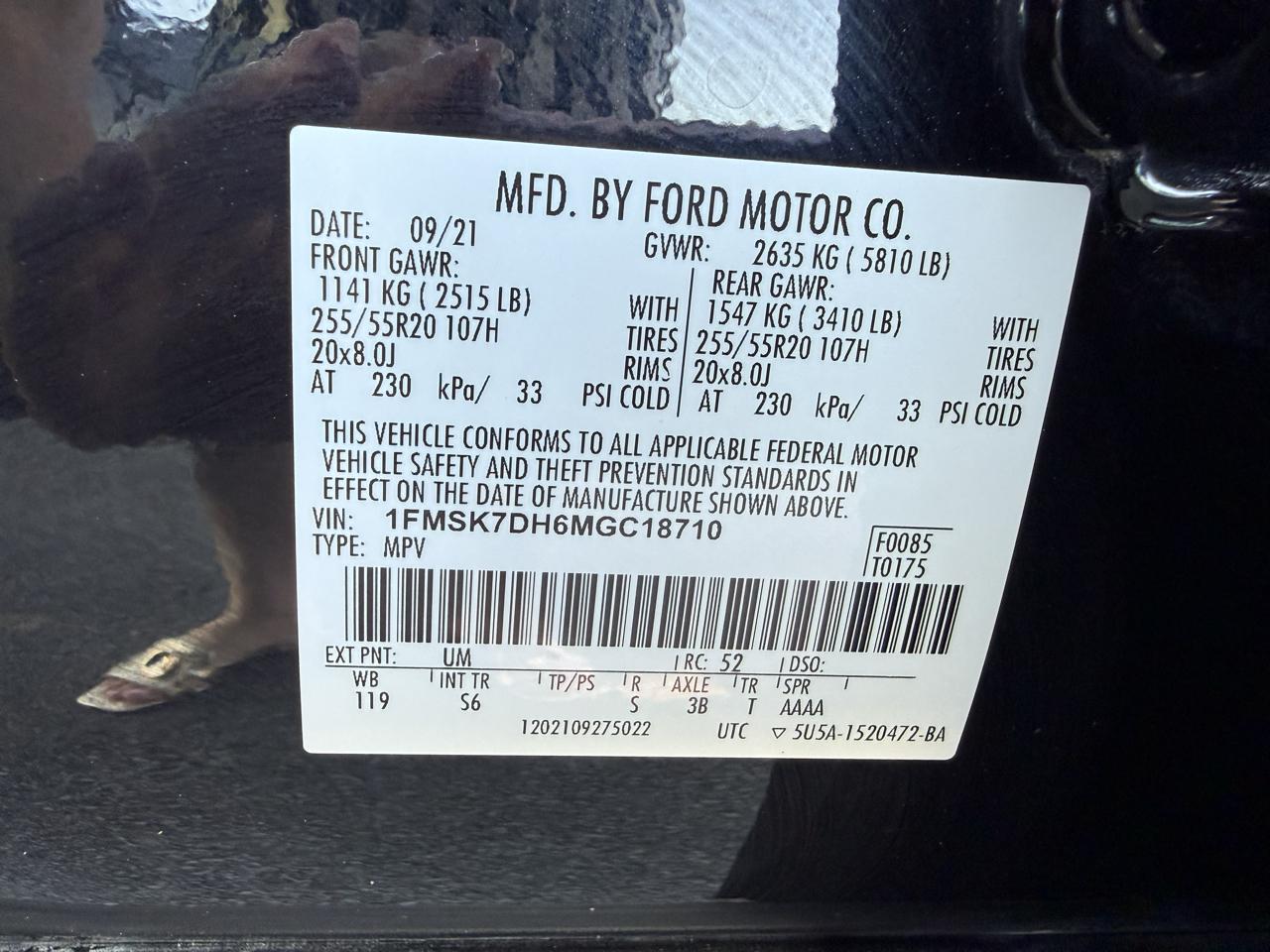 Ford Explorer XLT 2021