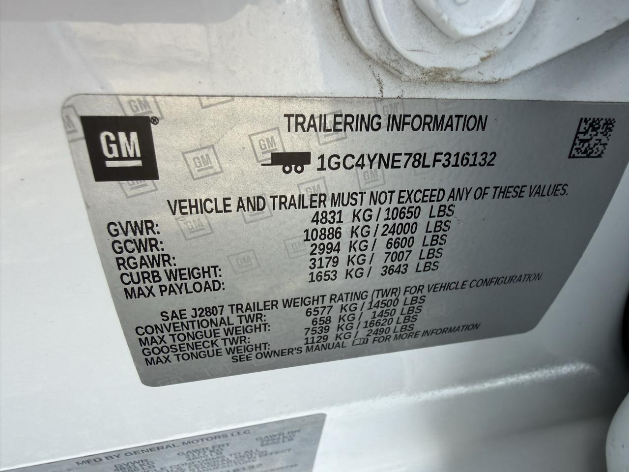 Chevrolet Silverado 2500HD LT Crew Cab 4WD 2020
