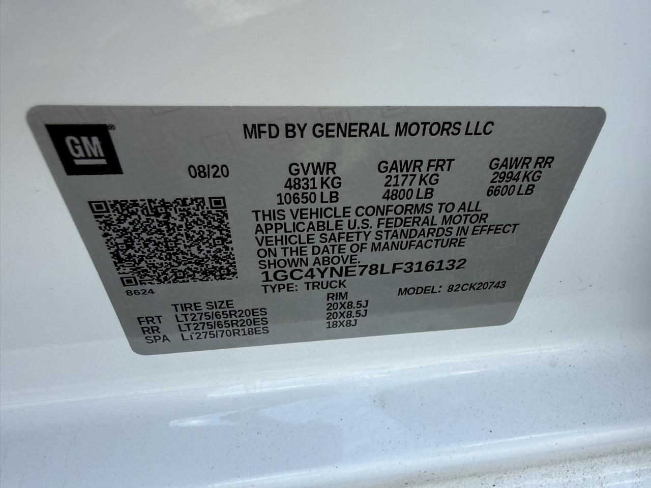 Chevrolet Silverado 2500HD LT Crew Cab 4WD 2020