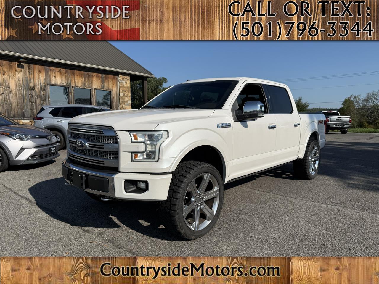 Ford F-150 Platinum SuperCrew 5.5-ft. Bed 4WD 2015