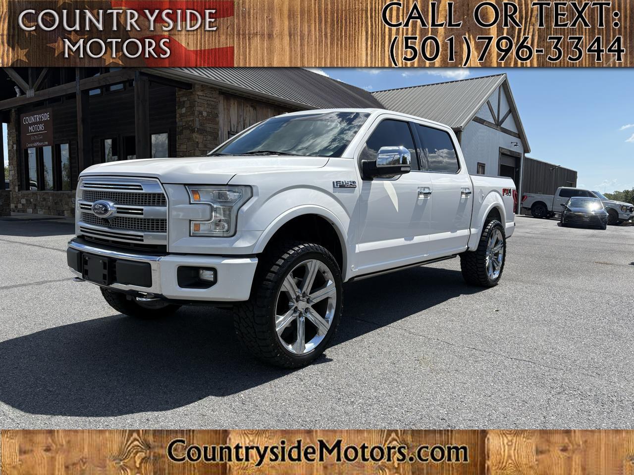 2015 Ford F-150 Platinum SuperCrew 4WD