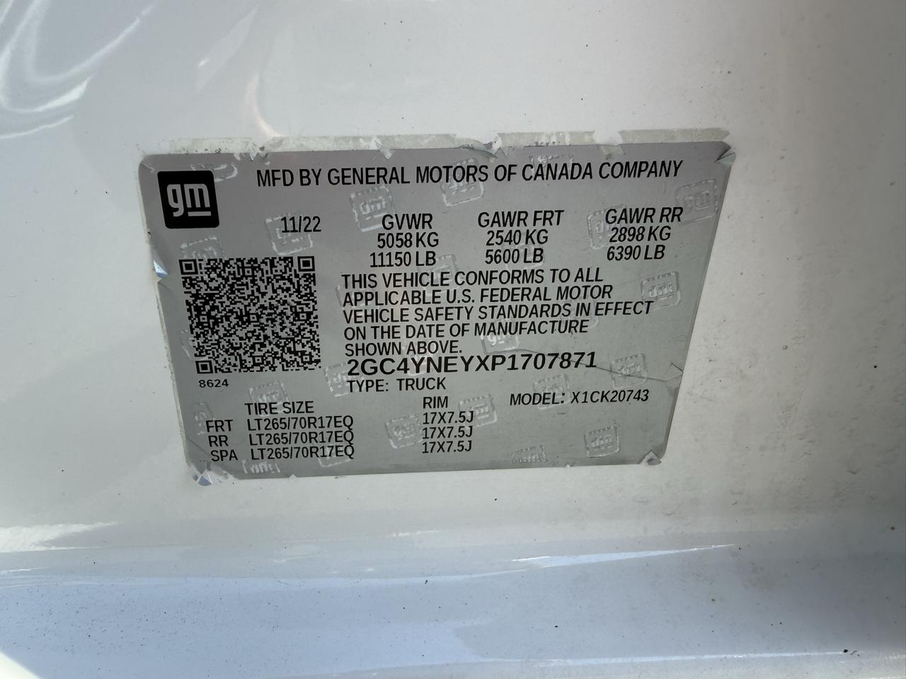 Chevrolet Silverado 2500HD LT Crew Cab 4WD 2023