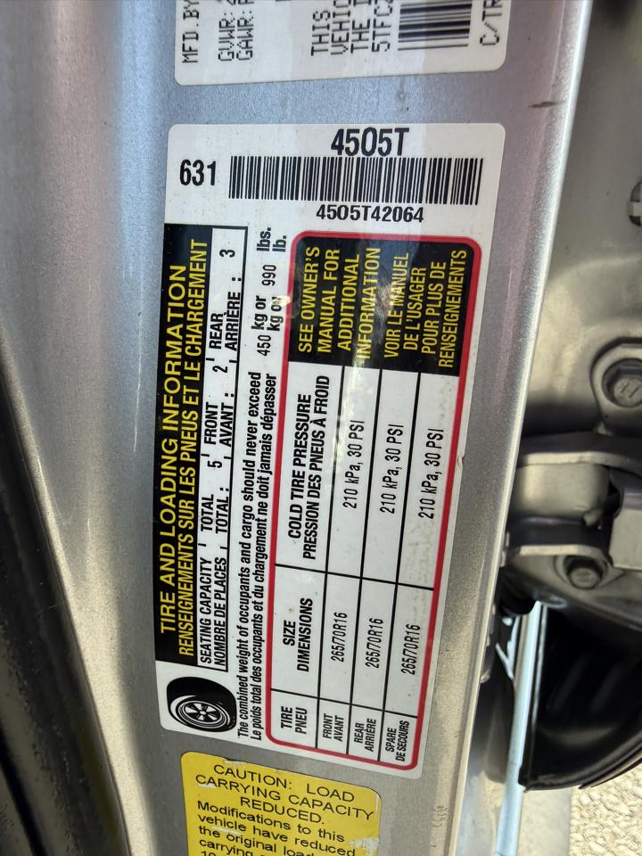 Toyota Tacoma TRD Off Road Double Cab 5' Bed V6 4x4 AT (Natl) 2020