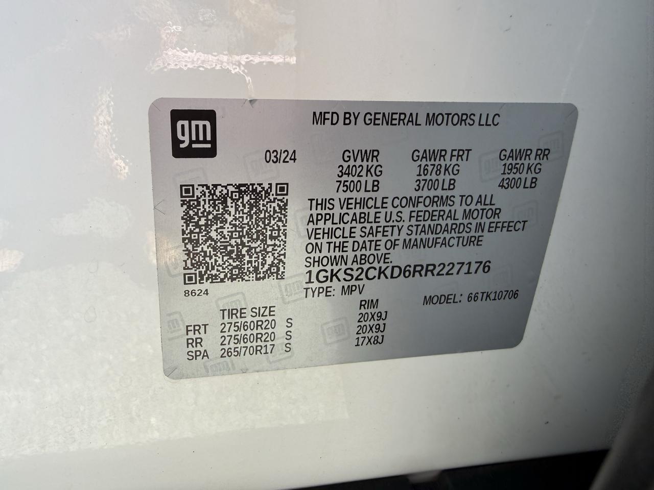GMC Yukon AT4 2024