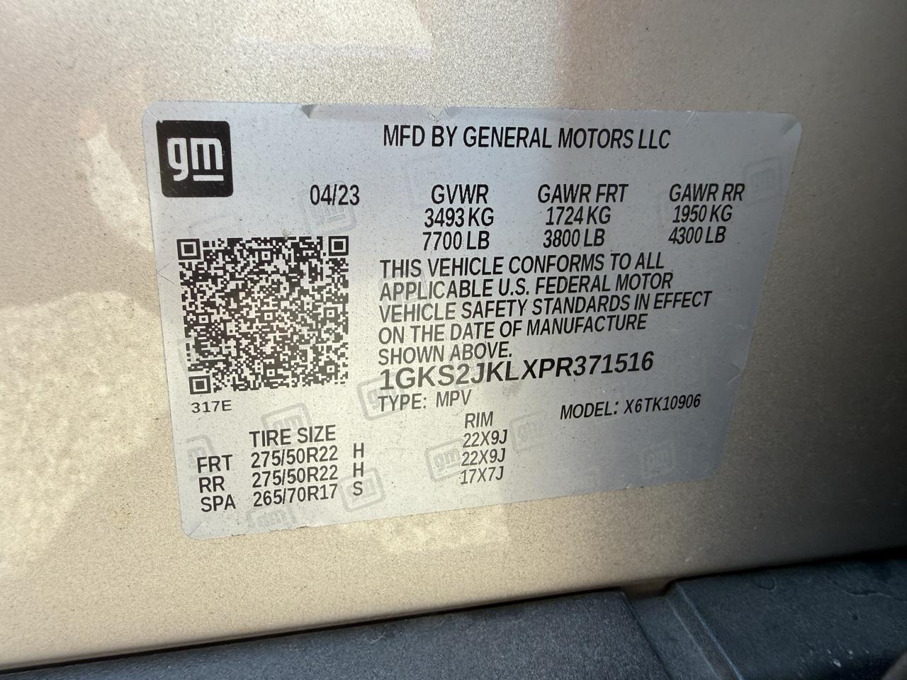 GMC Yukon XL Denali 4WD 2023
