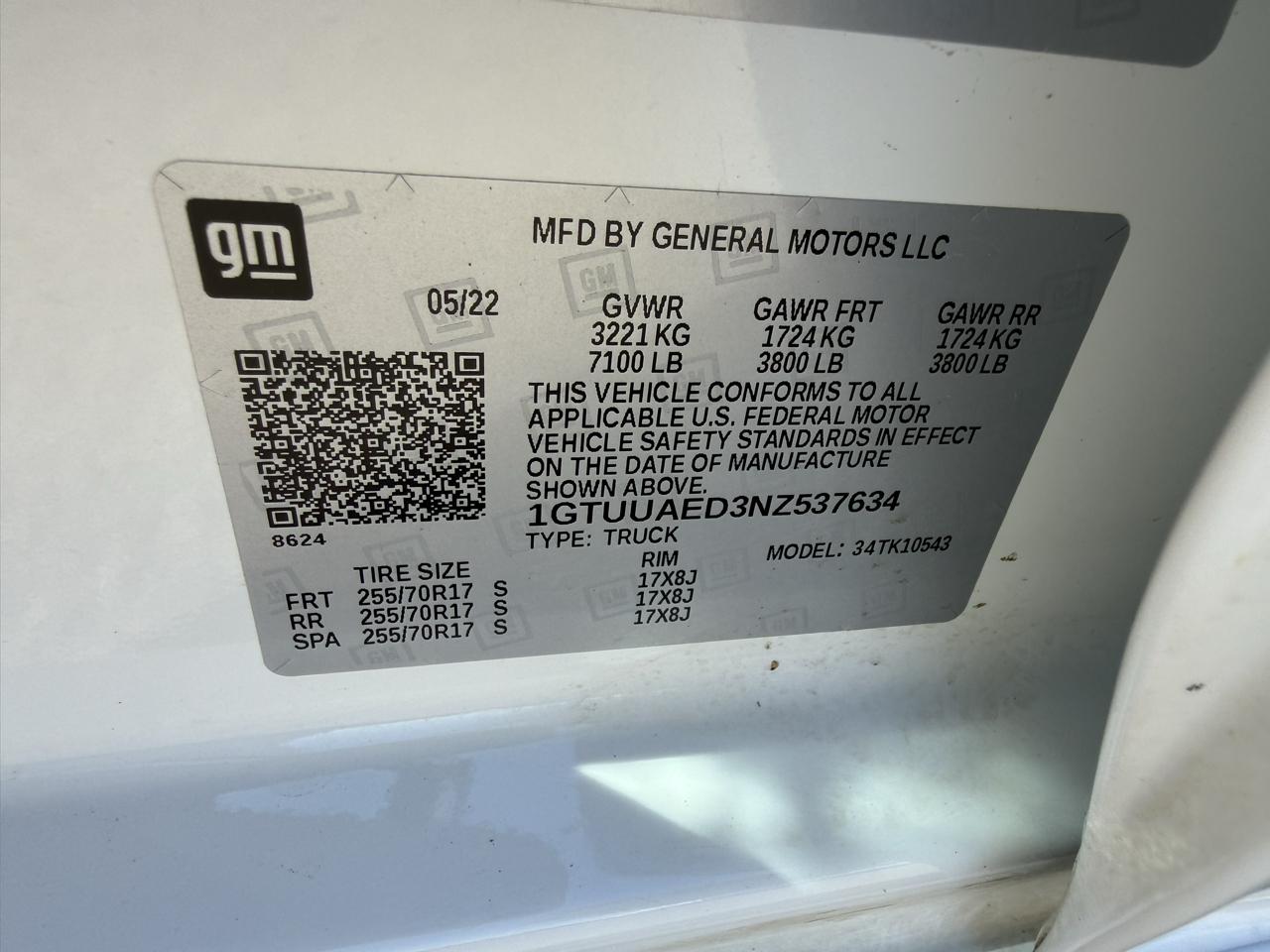 GMC Sierra 1500 Pro Crew Cab Short Box 4WD 2022