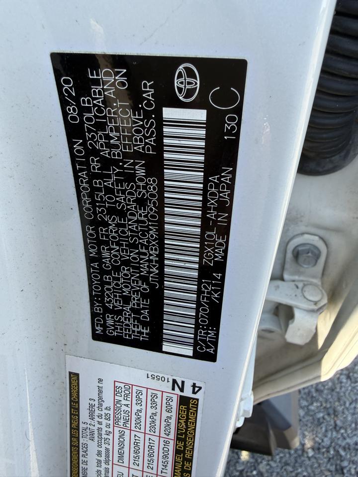 Toyota C-HR XLE 2021