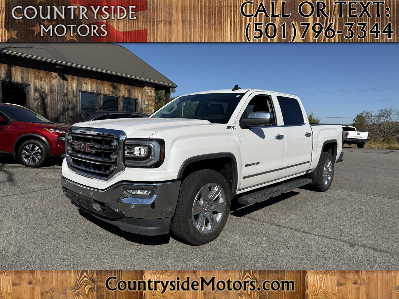 GMC Sierra 1500 SLT Crew Cab 4WD 2018