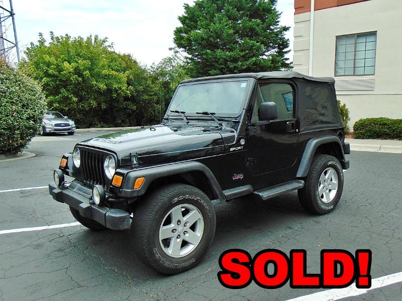 2005 Jeep Wrangler 2dr Sport 4WD