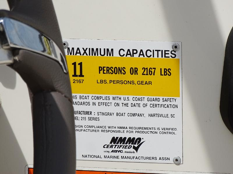 Stingray 215LR  2012