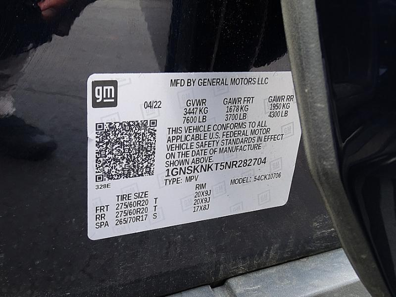 Chevrolet Tahoe LT 4WD 2022