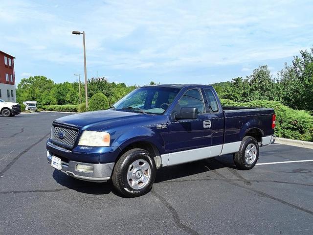 Blue 2004 Ford F-150 Pickup Truck Rear-Wheel Drive 4-Speed Automatic