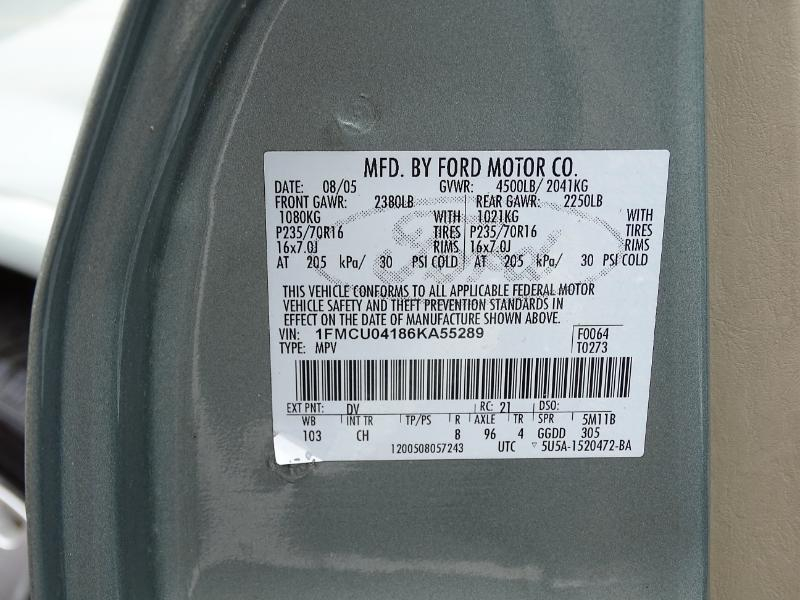 Ford Escape Limited 2WD 2006