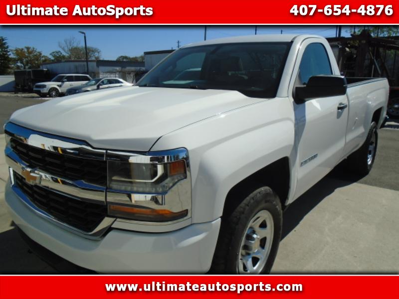 2018 Chevrolet Silverado 1500 4WD Reg Cab 133.0" Work Truck